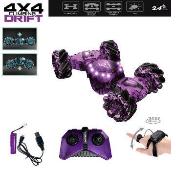 Şeffaf Işıklı 4x4 Drift Araba